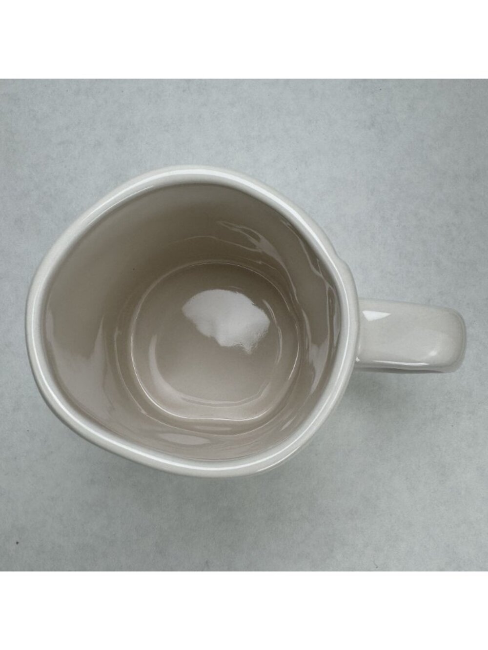 Rae Dunn Artisan Collection Hot Cocoa Mug 16 Oz White Ceramic Red Letters 4.5" - Picture 2 of 9